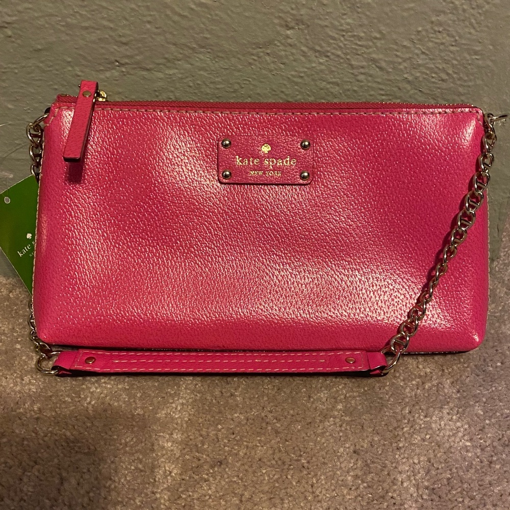 Kate Spade Wellesley Byrd Handbag, Pink. NWT